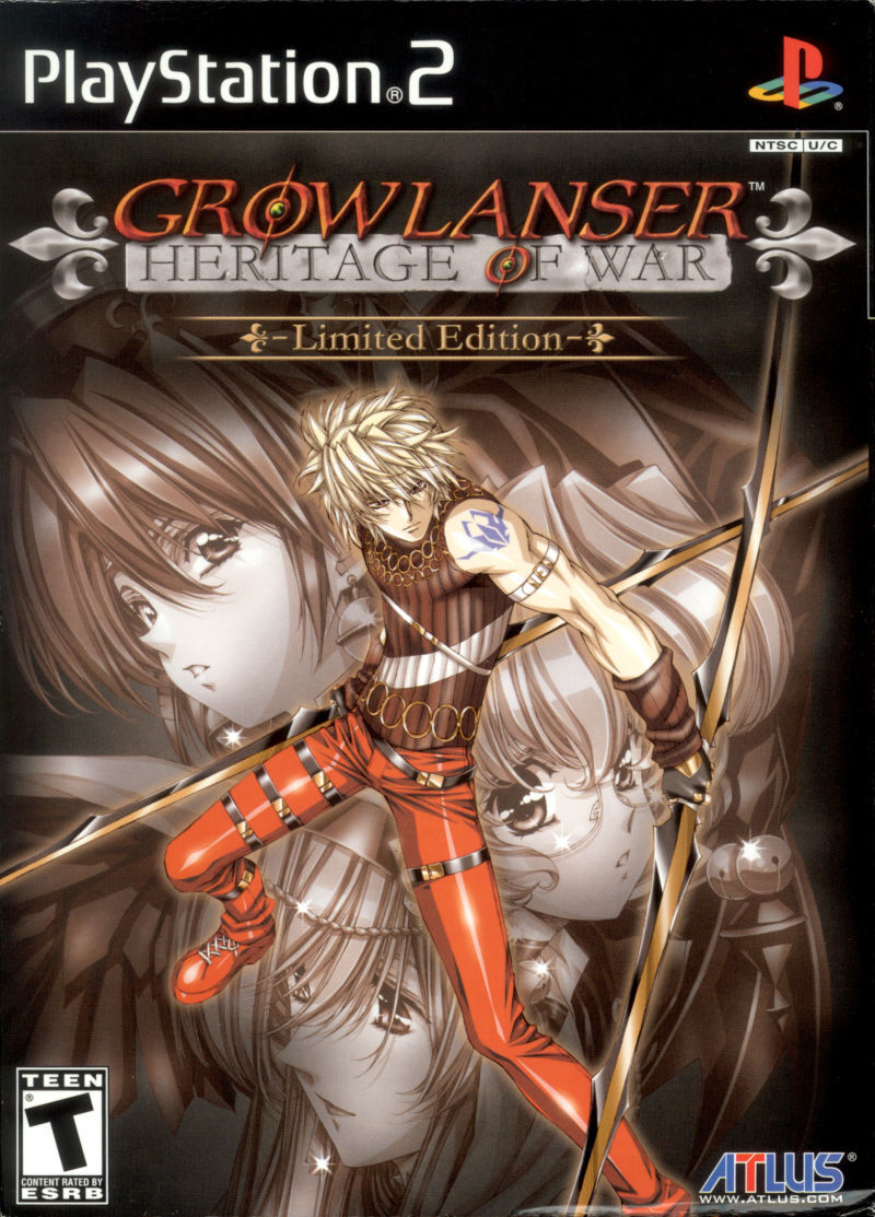 Front cover of Growlanser V: Generations for PlayStation 2