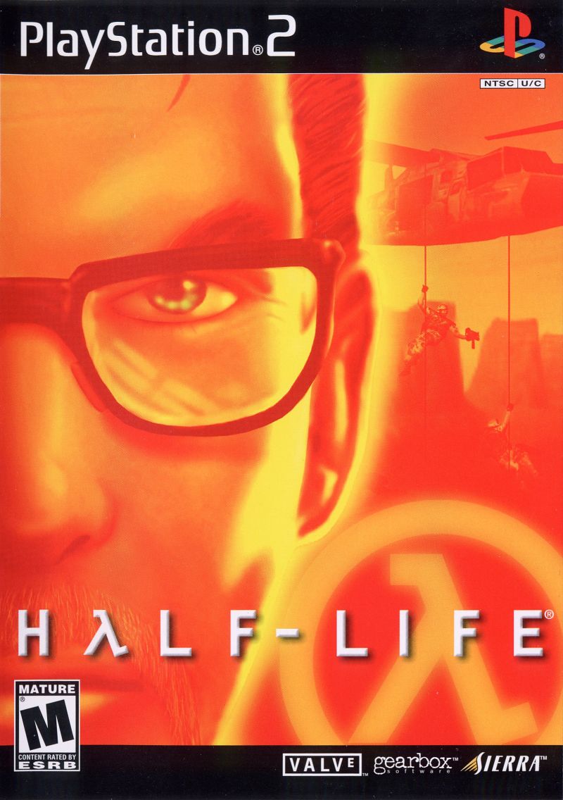 Front cover of Half-Life for PlayStation 2