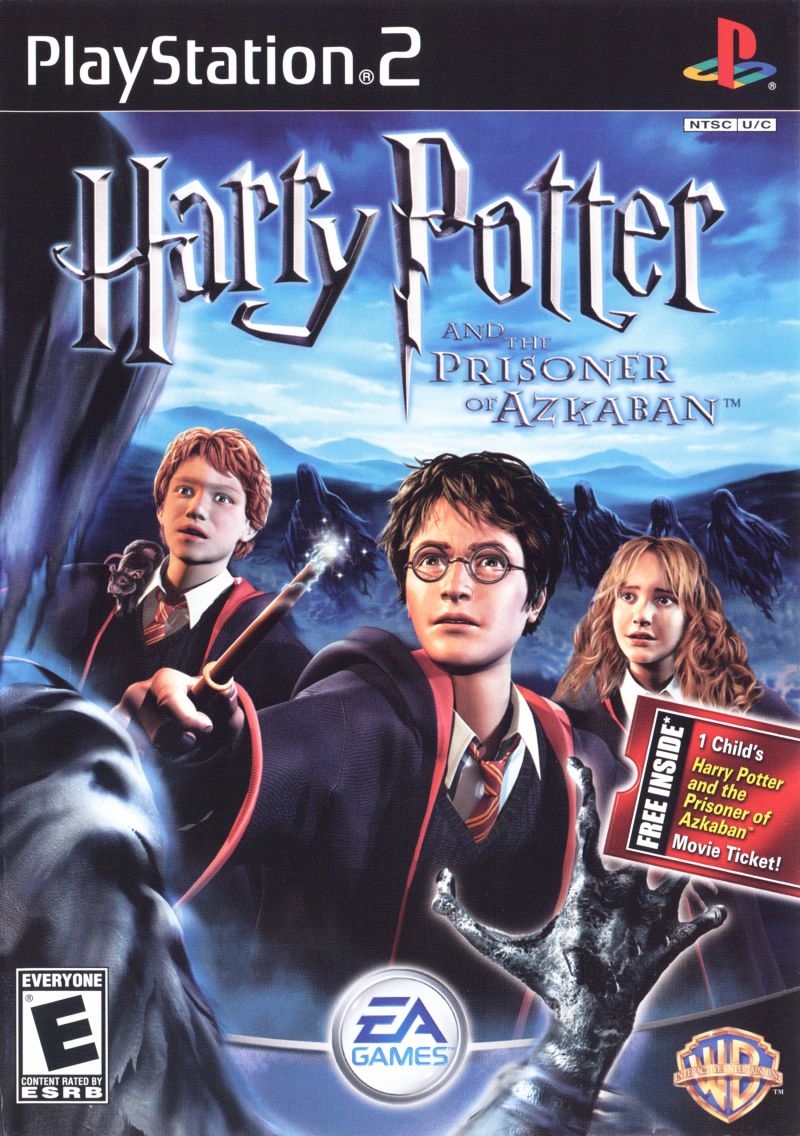 Front cover of Harry Potter and the Prisoner of Azkaban for PlayStation 2