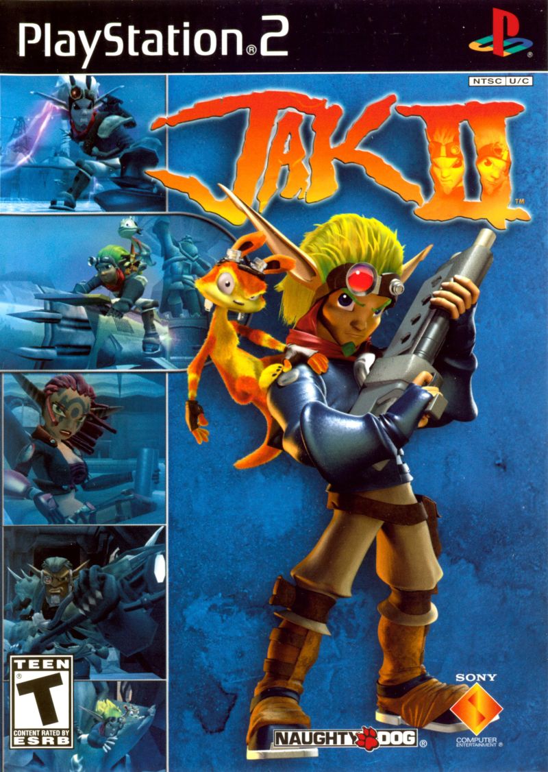 Front cover of Jak II for PlayStation 2