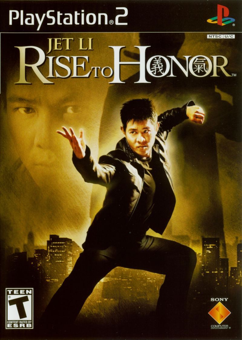 Front cover of Rise to Honor for PlayStation 2