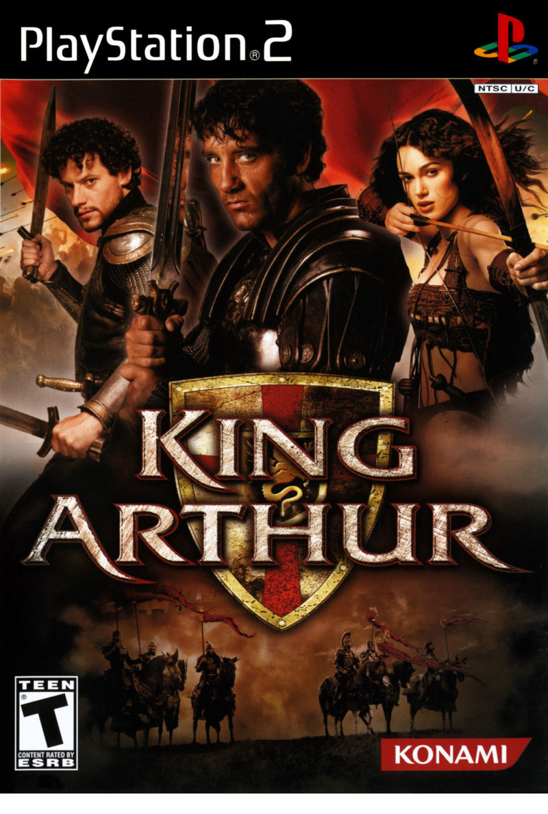 Front cover of King Arthur for PlayStation 2