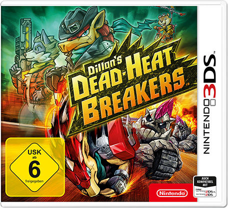 Front cover of Dillon's Dead-Heat Breakers for 3DS