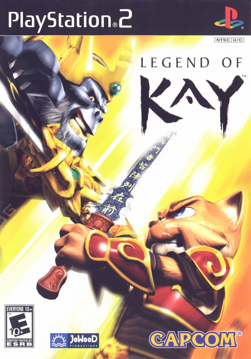 Front cover of Legend of Kay for PlayStation 2