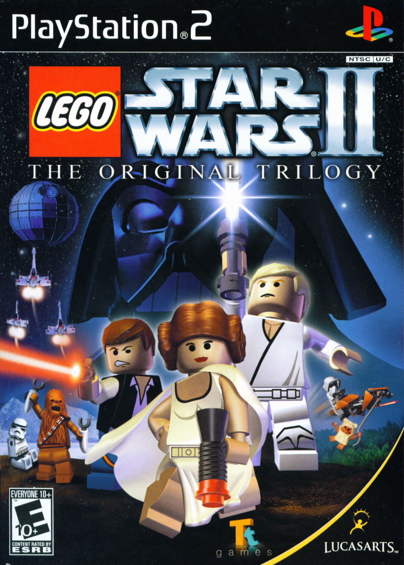 Front cover of LEGO Star Wars II: The Original Trilogy for PlayStation 2