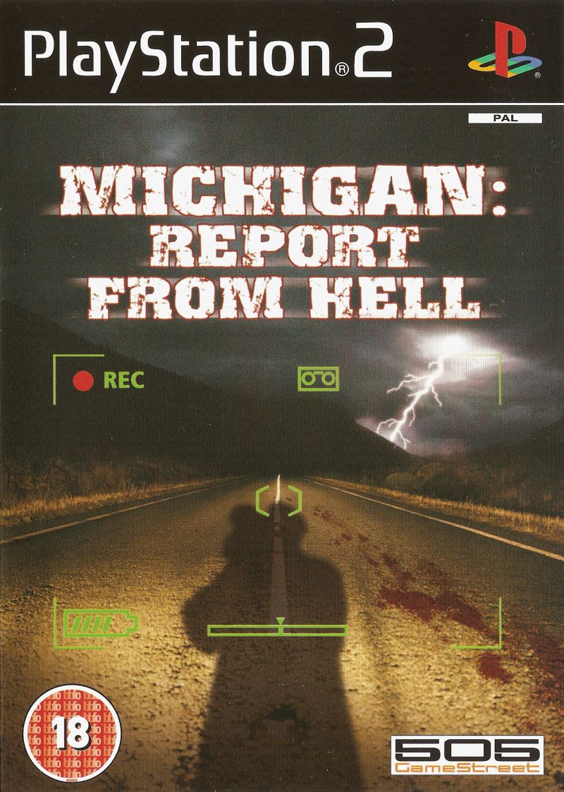 Front cover of Michigan: Report from Hell for PlayStation 2