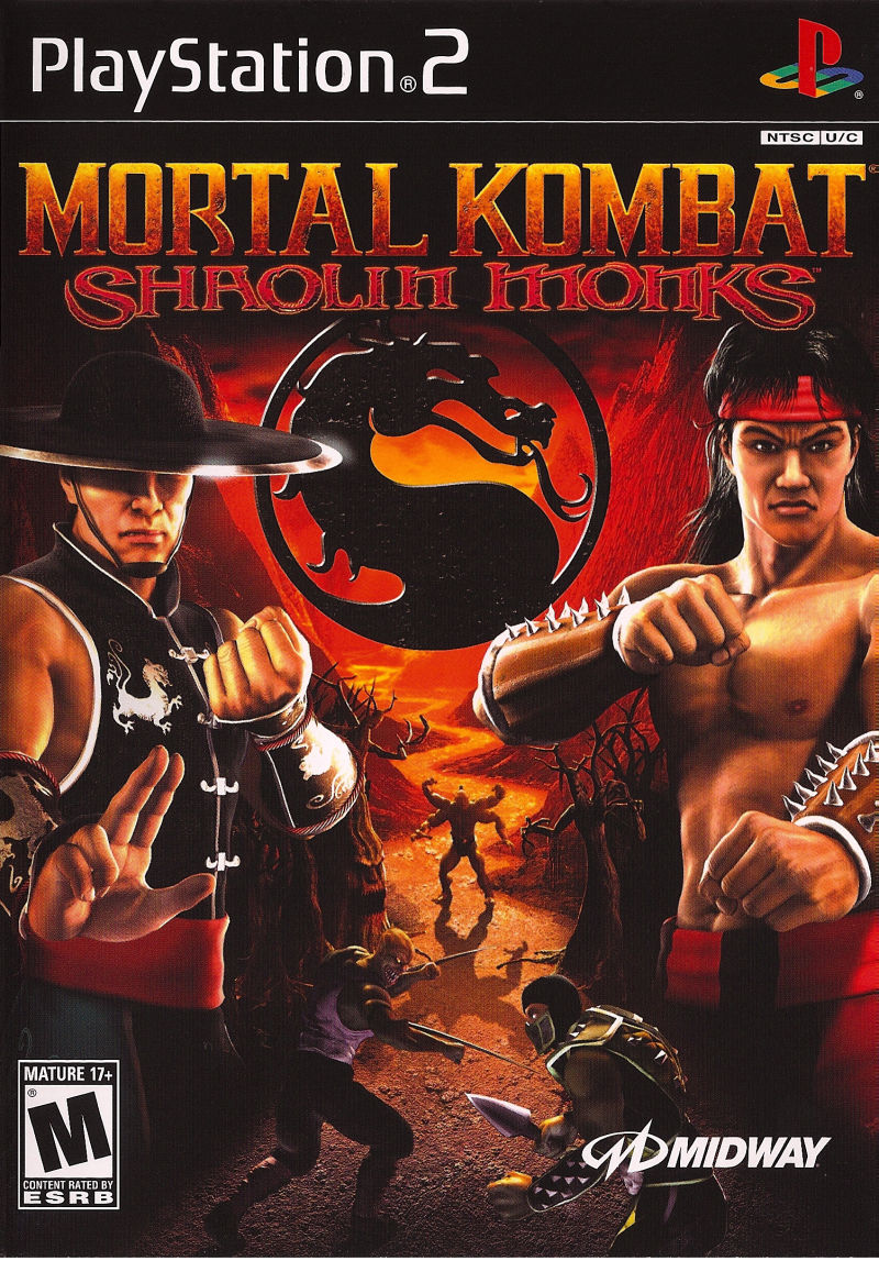 Front cover of Mortal Kombat: Shaolin Monks for PlayStation 2