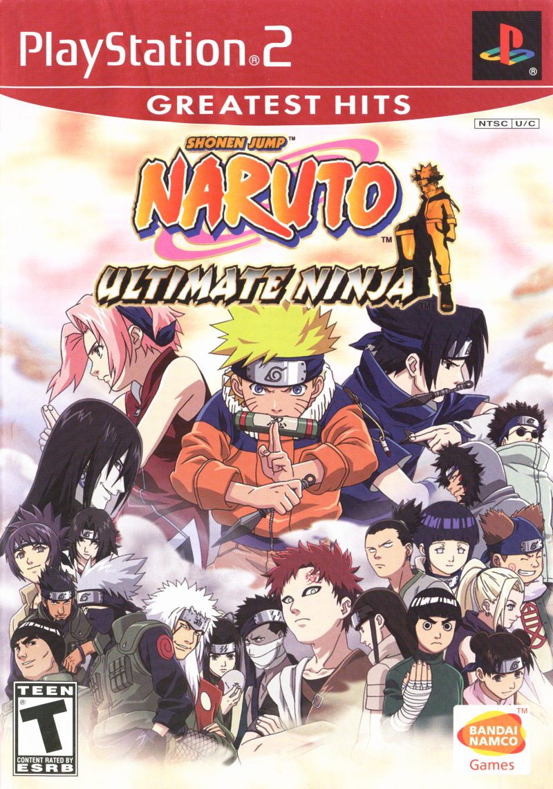 Front cover of Naruto: Ultimate Ninja for PlayStation 2