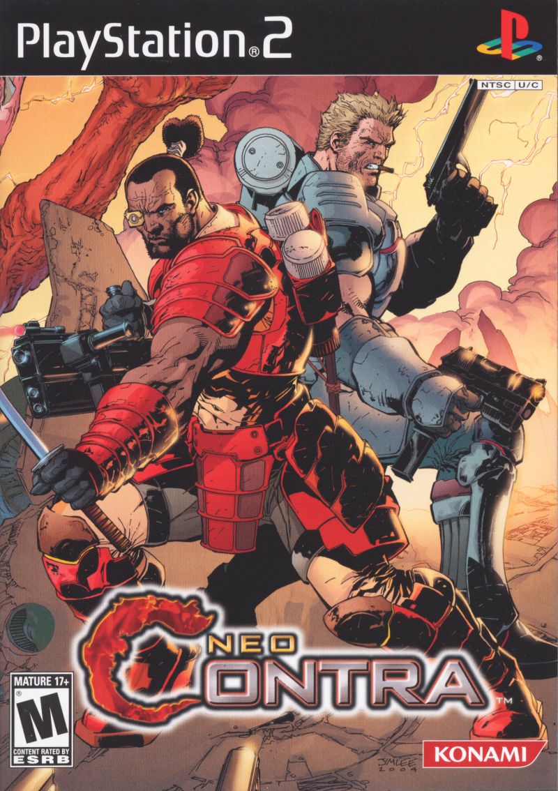 Front cover of Neo Contra for PlayStation 2