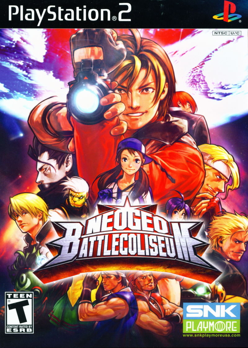 Front cover of NeoGeo Battle Coliseum for PlayStation 2