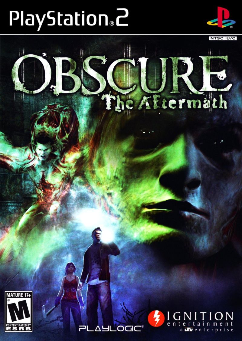 Front cover of Obscure: The Aftermath for PlayStation 2