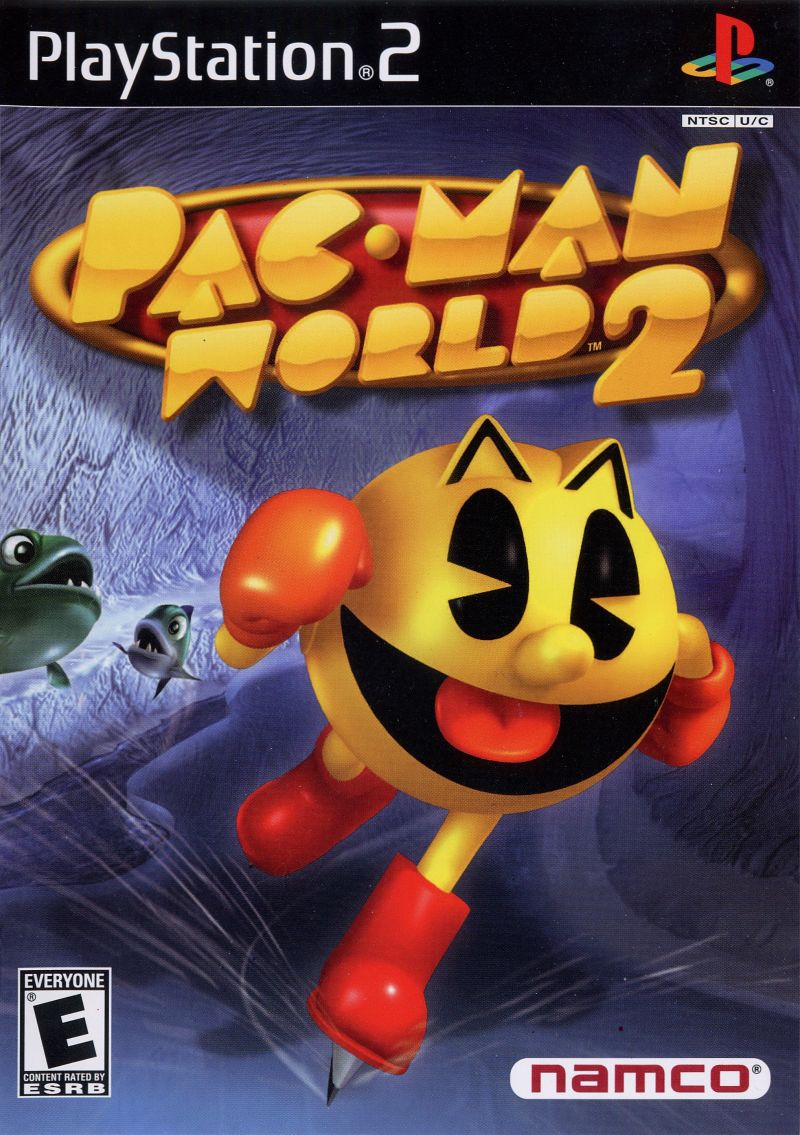 Front cover of Pac-Man World 2 for PlayStation 2