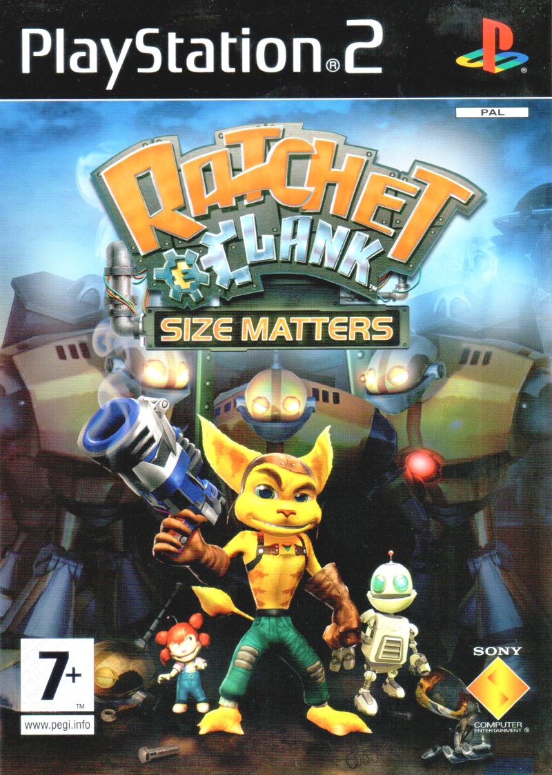 Front cover of Ratchet & Clank: Size Matters for PlayStation 2