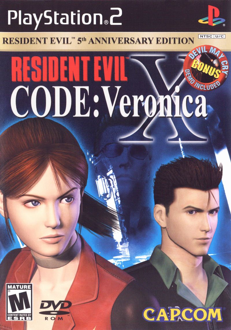 Front cover of Resident Evil: Code: Veronica X for PlayStation 2