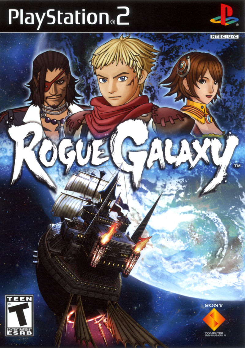 Front cover of Rogue Galaxy for PlayStation 2