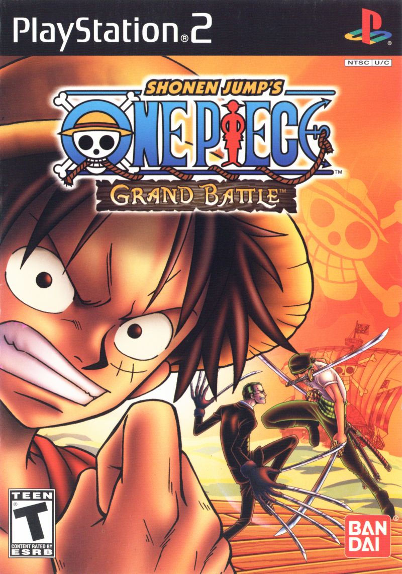 Front cover of One Piece: Grand Battle for PlayStation 2