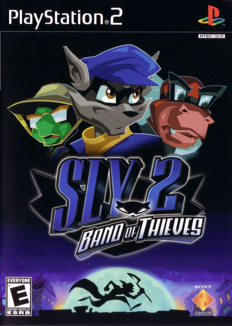 Front cover of Sly 2: Band of Thieves for PlayStation 2