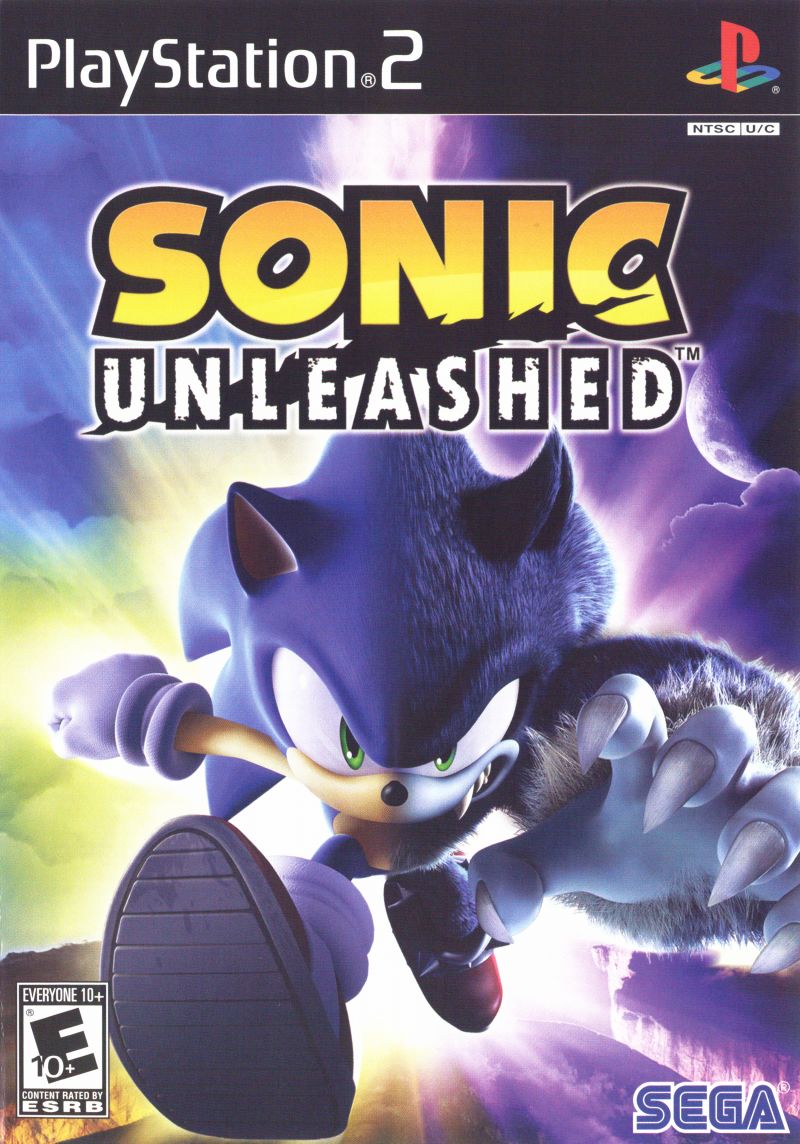 Front cover of Sonic: Unleashed for PlayStation 2