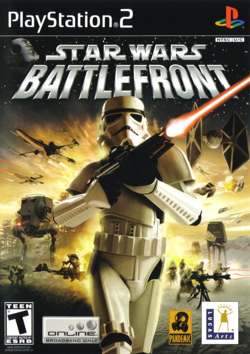 Front cover of Star Wars: Battlefront for PlayStation 2