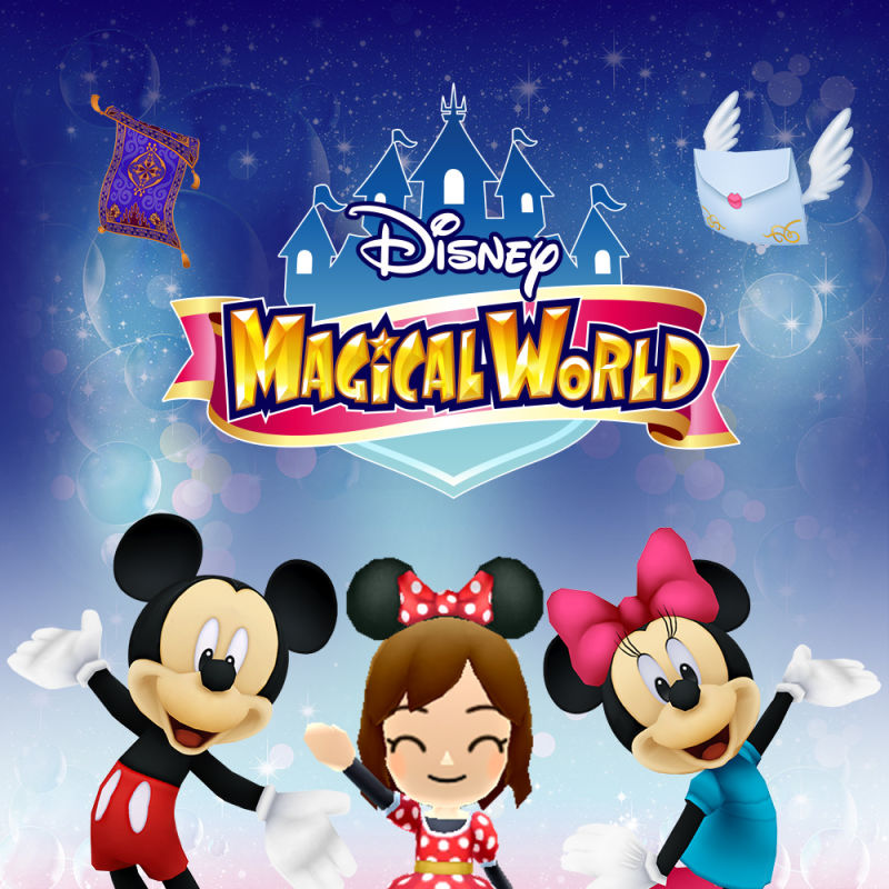 Front cover of Disney Magical World for 3DS