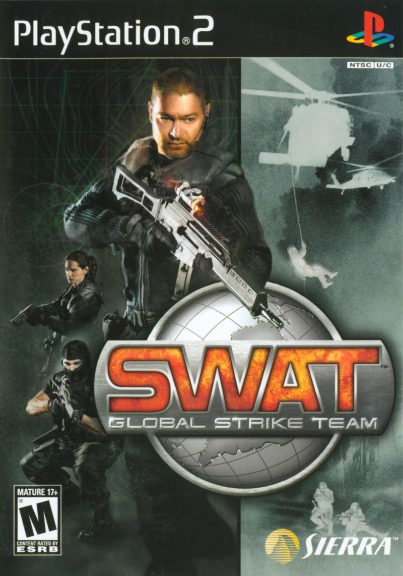 Front cover of SWAT: Global Strike Team for PlayStation 2