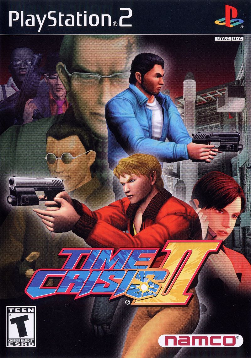 Front cover of Time Crisis II for PlayStation 2