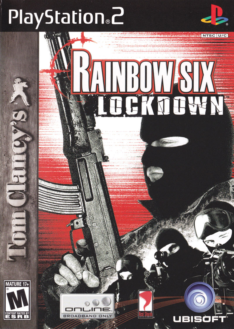 Front cover of Tom Clancy's Rainbow Six: Lockdown for PlayStation 2