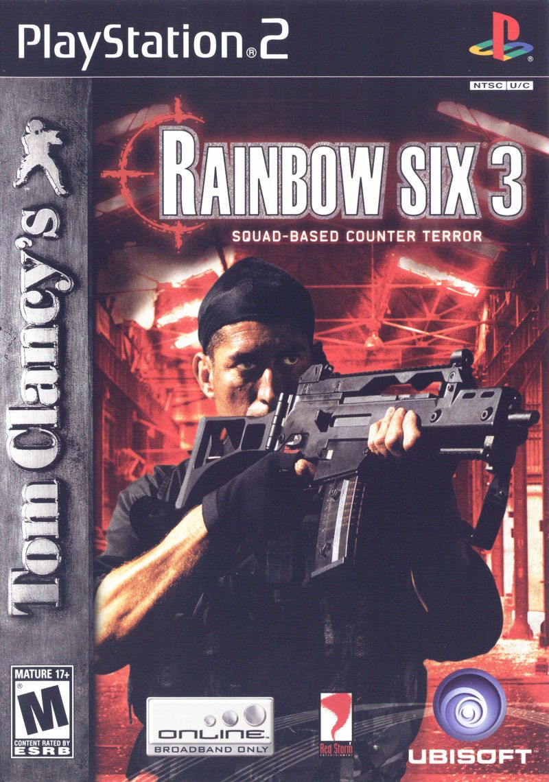 Front cover of Tom Clancy's Rainbow Six 3 for PlayStation 2