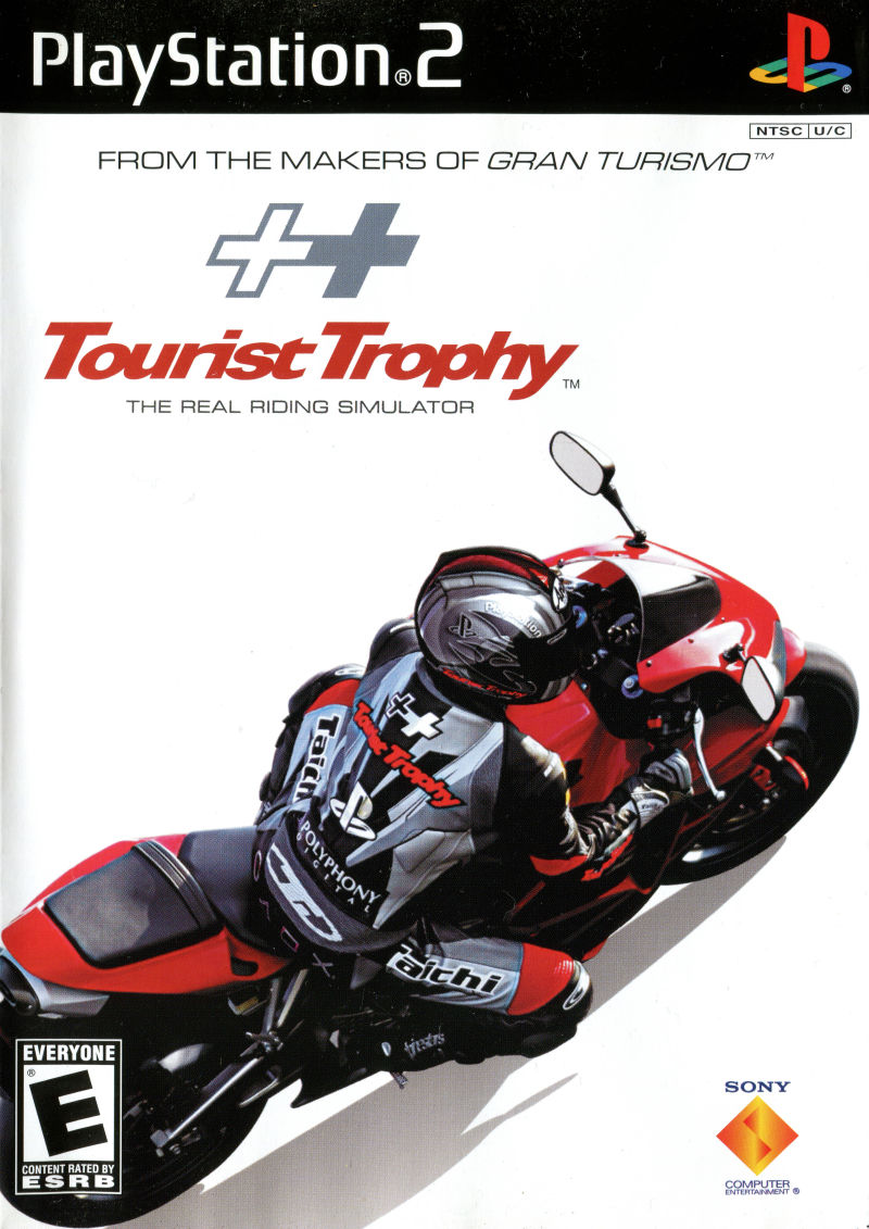 Front cover of Tourist Trophy: The Real Riding Simulator for PlayStation 2