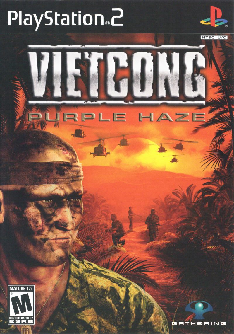 Front cover of Vietcong: Purple Haze for PlayStation 2