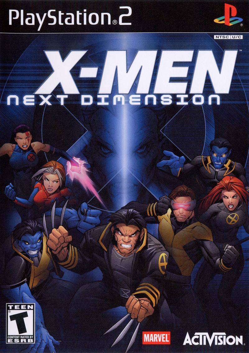 Front cover of X-Men: Next Dimension for PlayStation 2