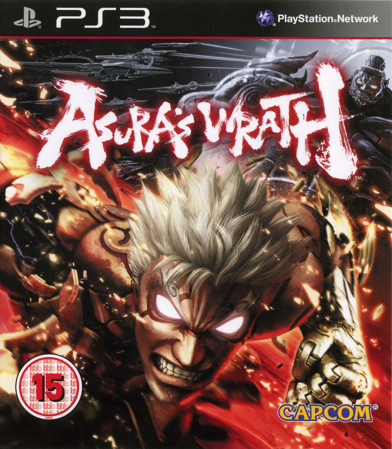 Front cover of Asura's Wrath for PlayStation 3