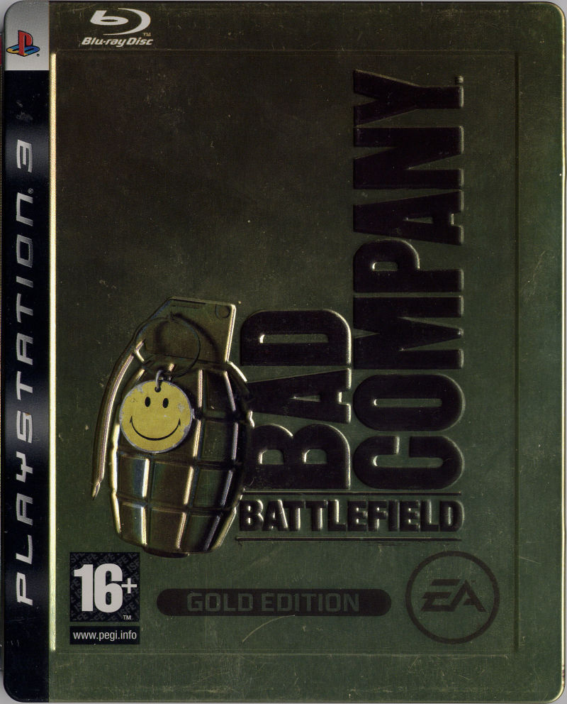 Front cover of Battlefield: Bad Company (Gold Edition) for PlayStation 3