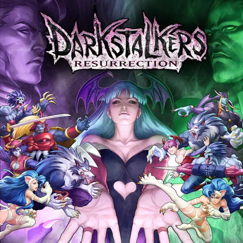 Front cover of Darkstalkers: Resurrection for PlayStation 3