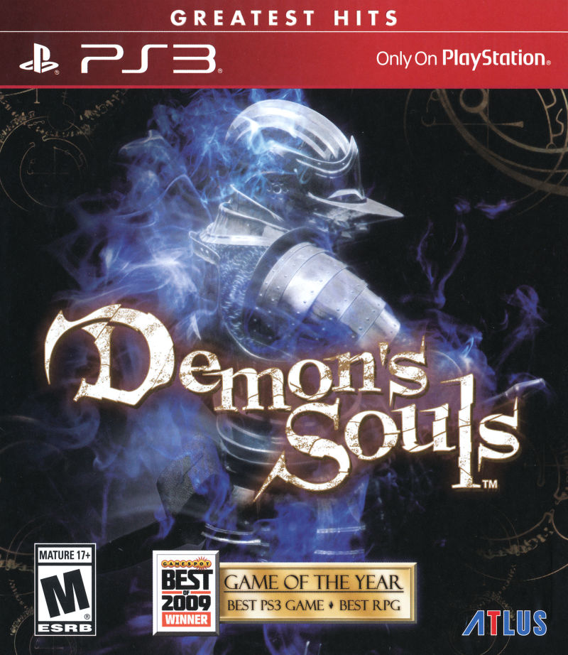 Front cover of Demon's Souls for PlayStation 3