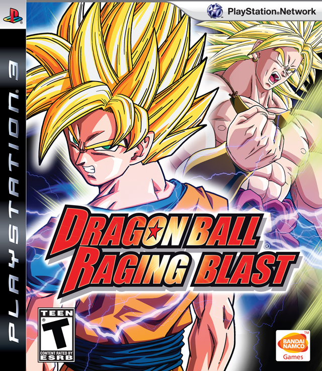 Front cover of Dragon Ball: Raging Blast for PlayStation 3