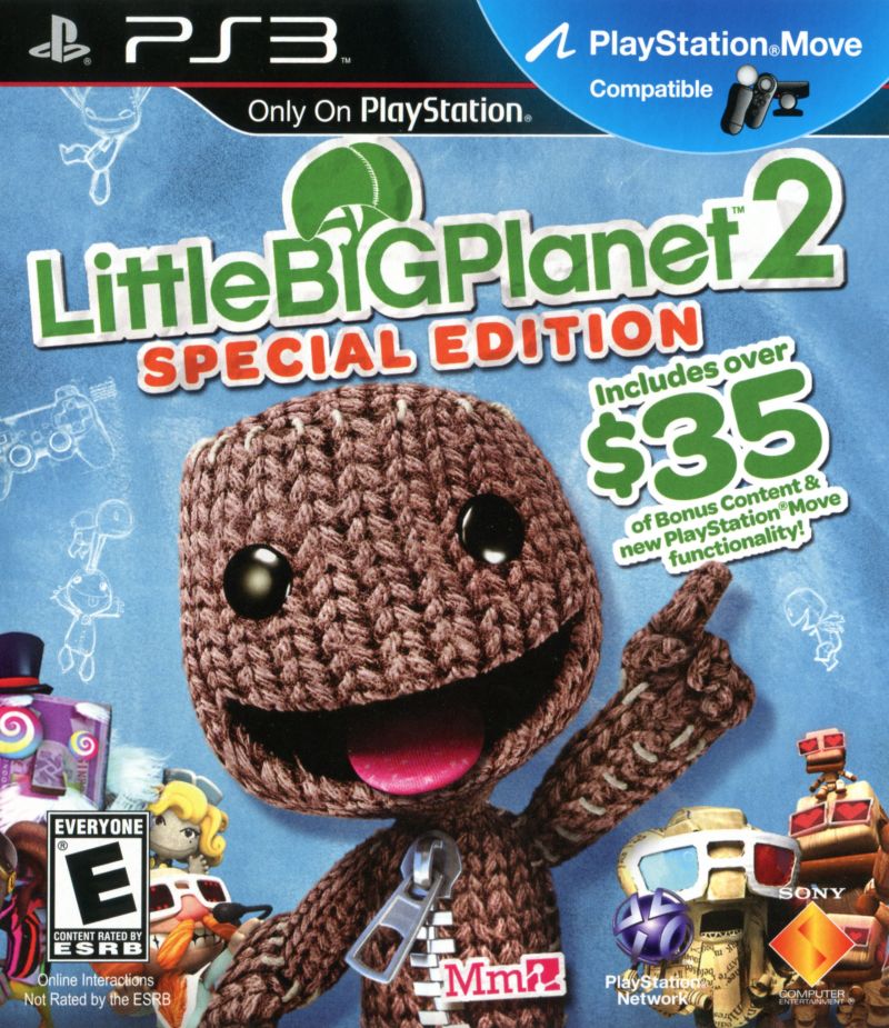 Front cover of LittleBigPlanet 2: Special Edition for PlayStation 3