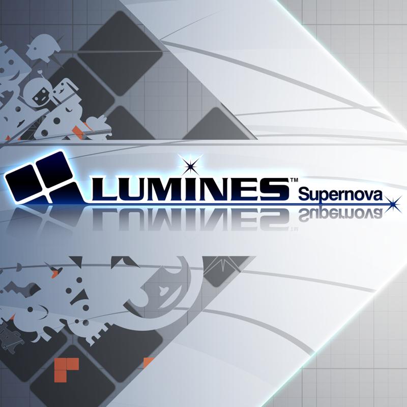 Front cover of Lumines Supernova for PlayStation 3