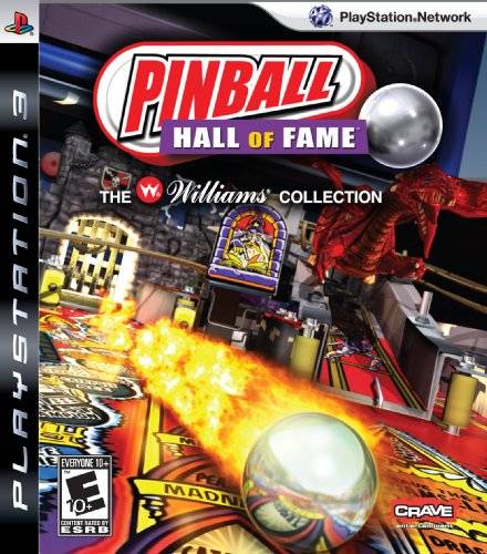 Front cover of Pinball Hall of Fame: The Williams Collection for PlayStation 3