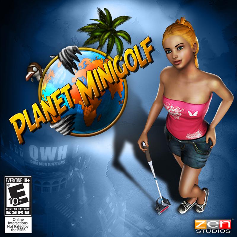 Front cover of Planet Minigolf for PlayStation 3