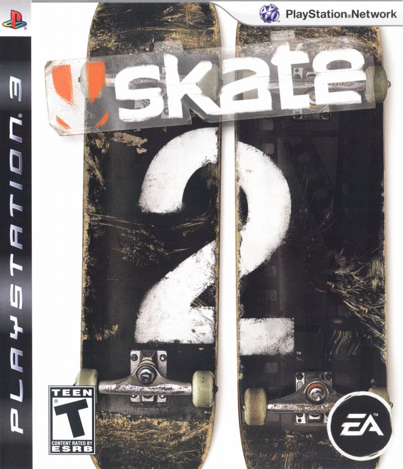 Front cover of skate 2 for PlayStation 3