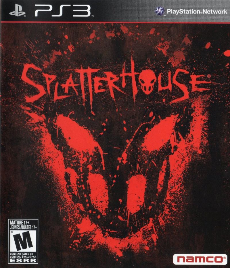 Front cover of Splatterhouse for PlayStation 3