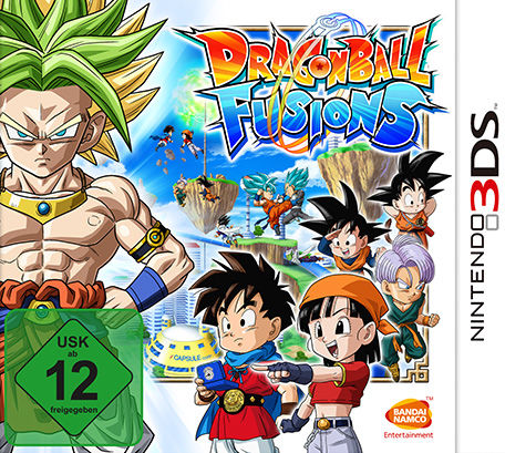 Front cover of Dragon Ball: Fusions for 3DS