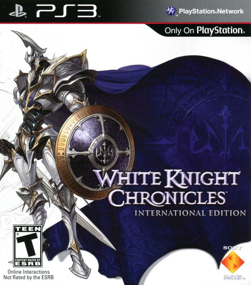 Front cover of White Knight Chronicles: International Edition for PlayStation 3