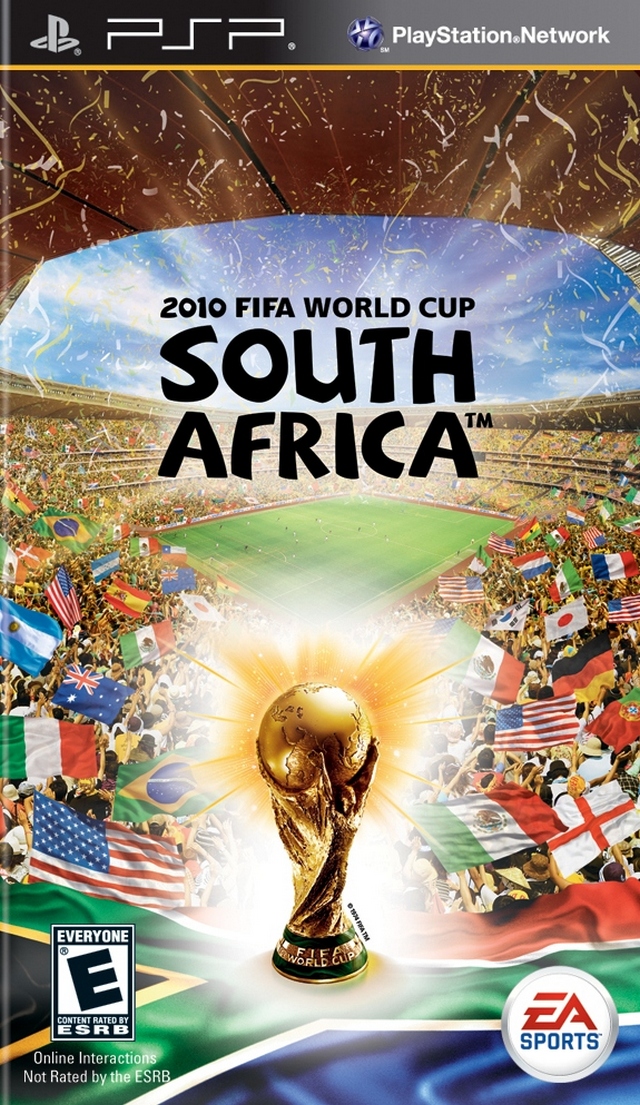 Front cover of 2010 FIFA World Cup South Africa for PlayStation Portable