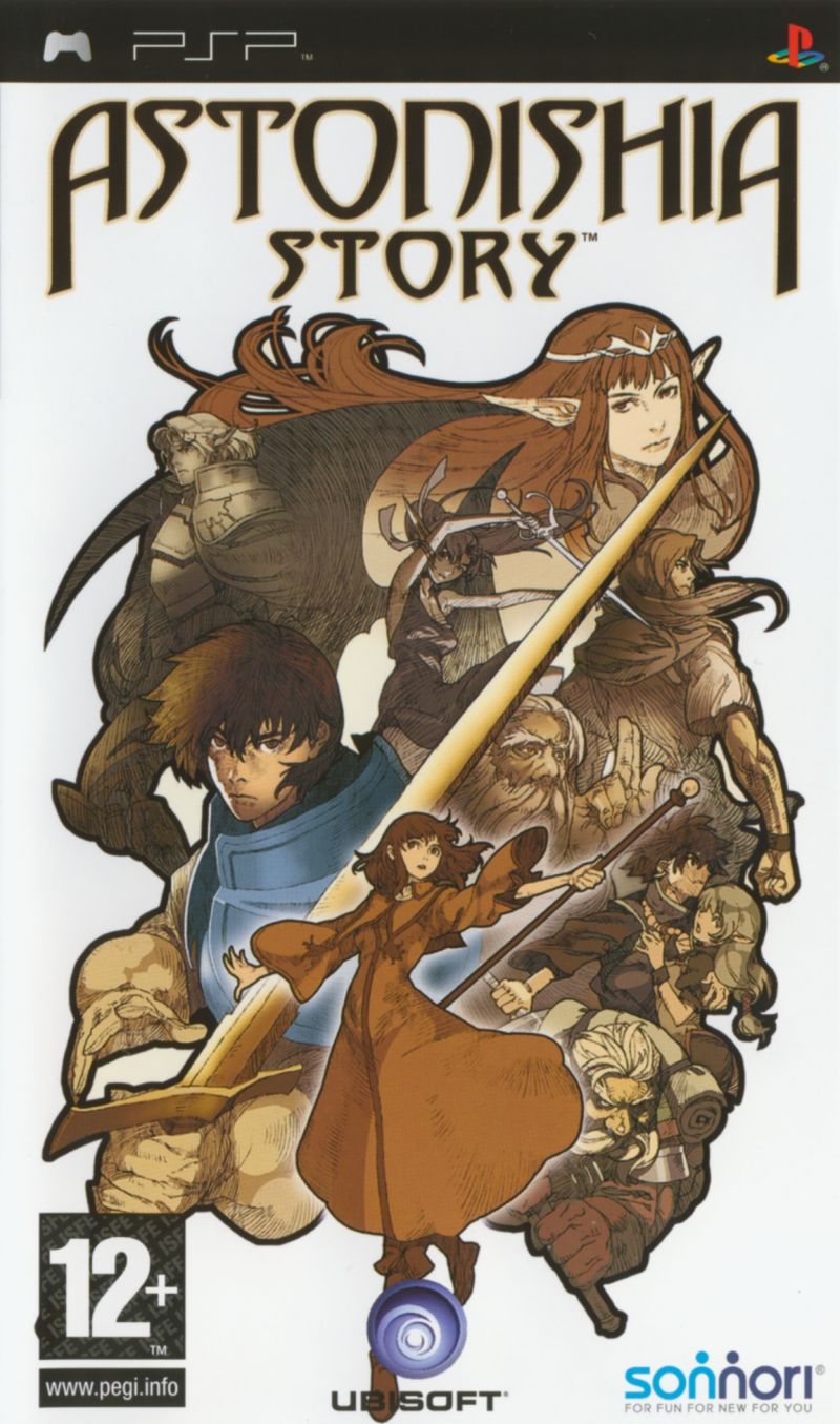 Front cover of Astonishia Story for PlayStation Portable