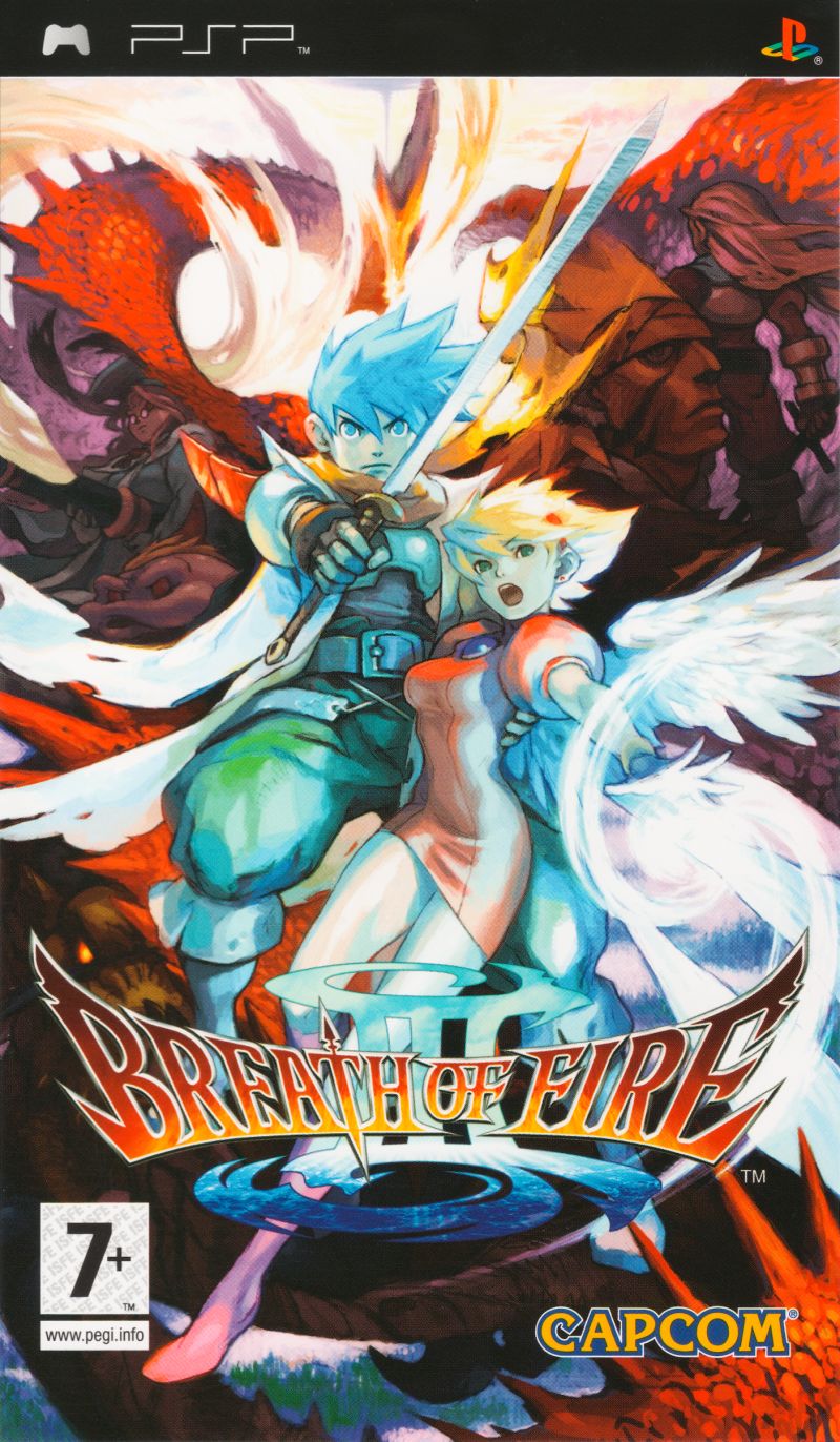 Front cover of Breath of Fire III for PlayStation Portable