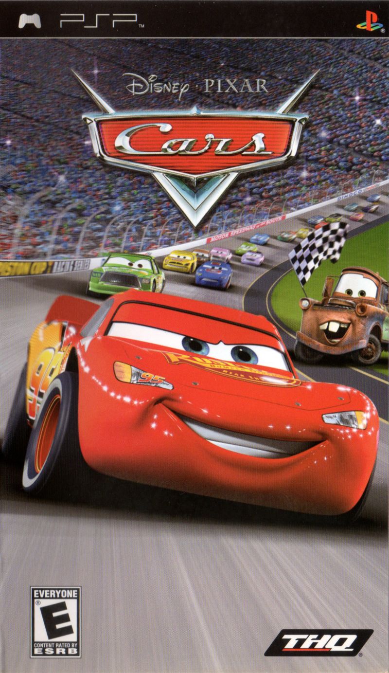 Front cover of Disney Presents a Pixar Film: Cars for PlayStation Portable