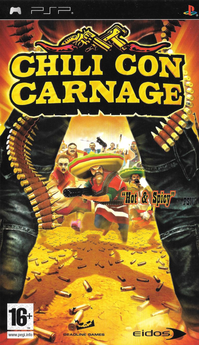 Front cover of Chili Con Carnage for PlayStation Portable