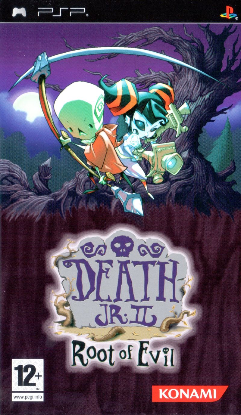 Front cover of Death Jr. II: Root of Evil for PlayStation Portable